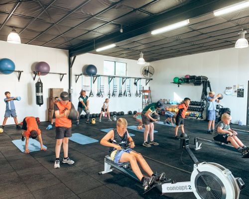 kids in the gym