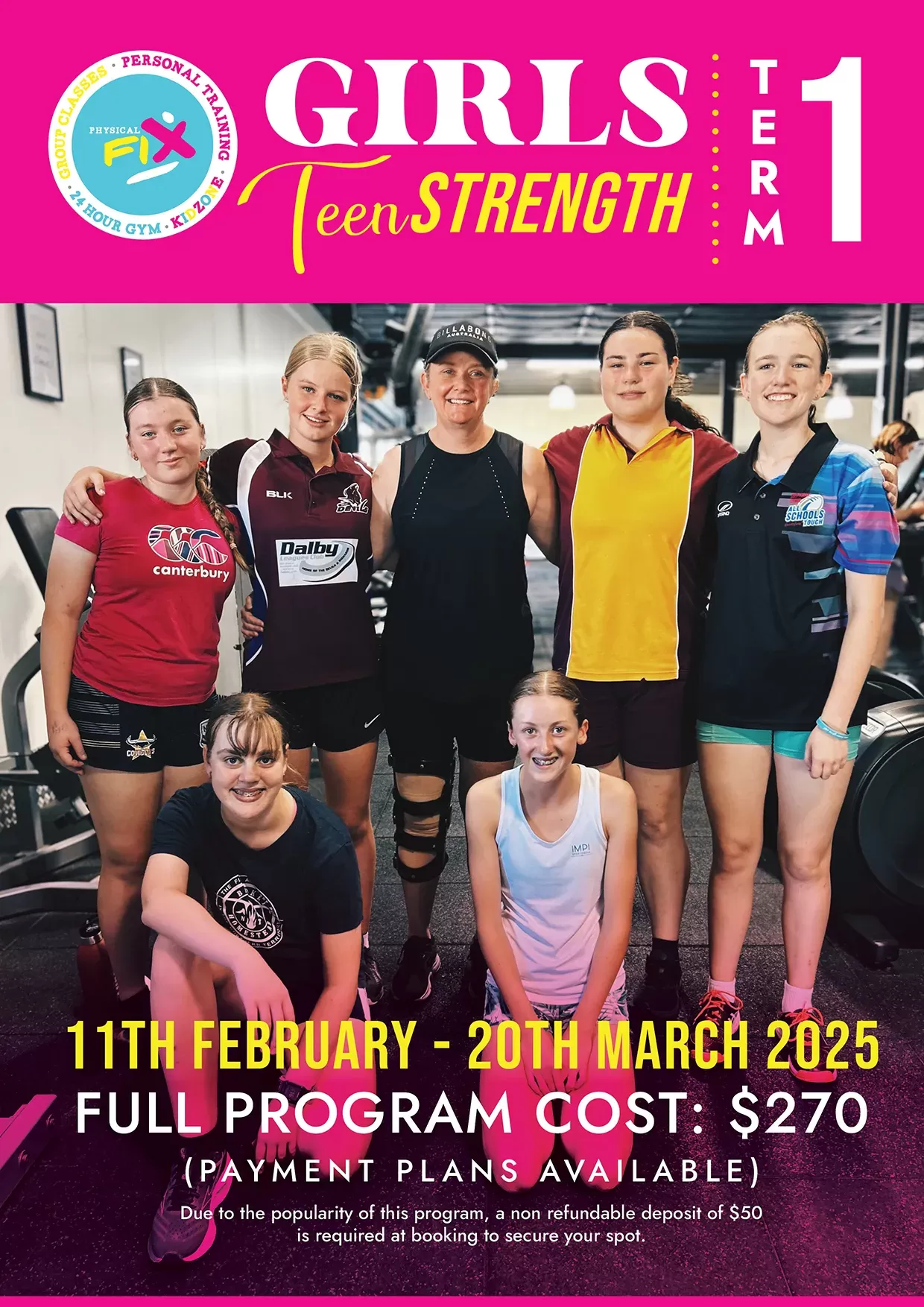 Girls Teen Strength Term 1 2025